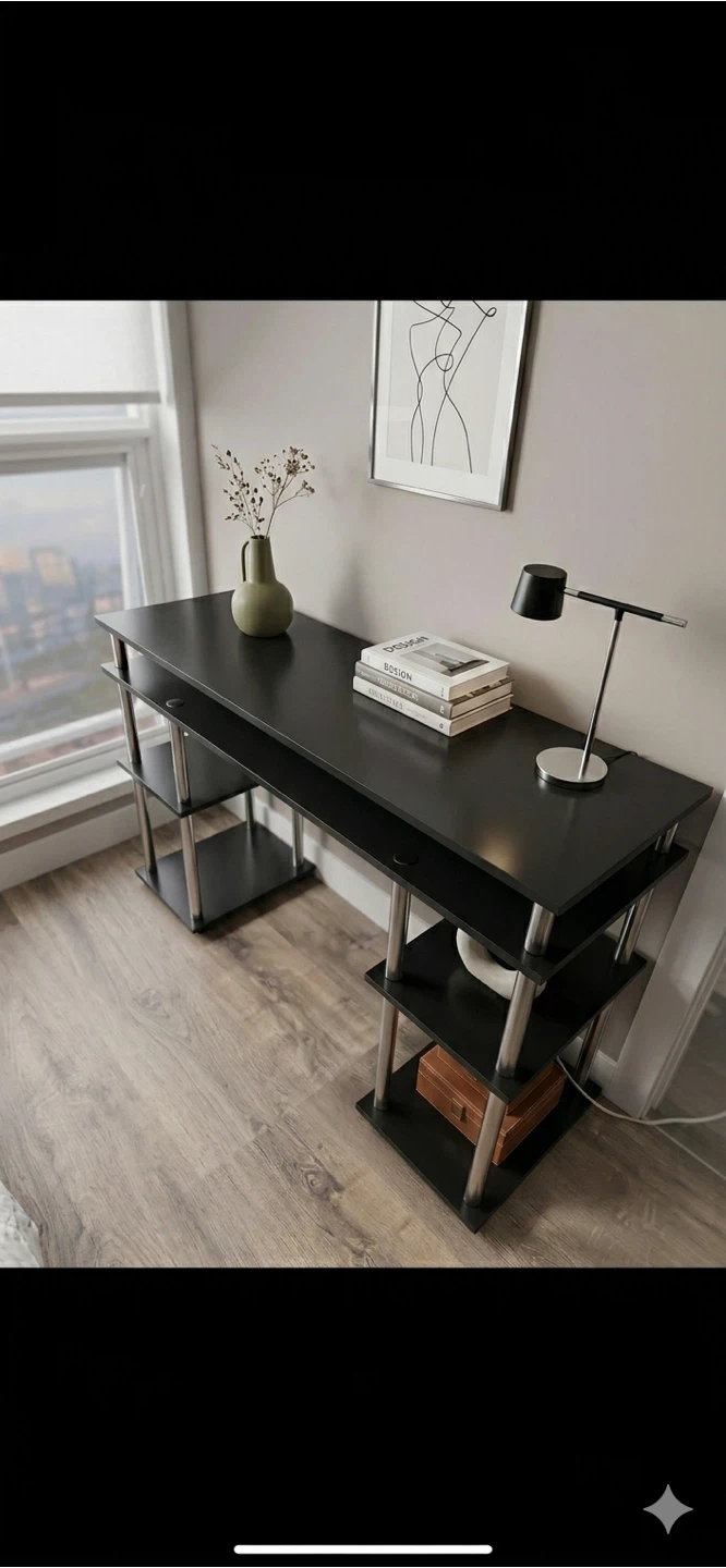 Like-new Modern Study Desk - Fully Assembled - photo 2