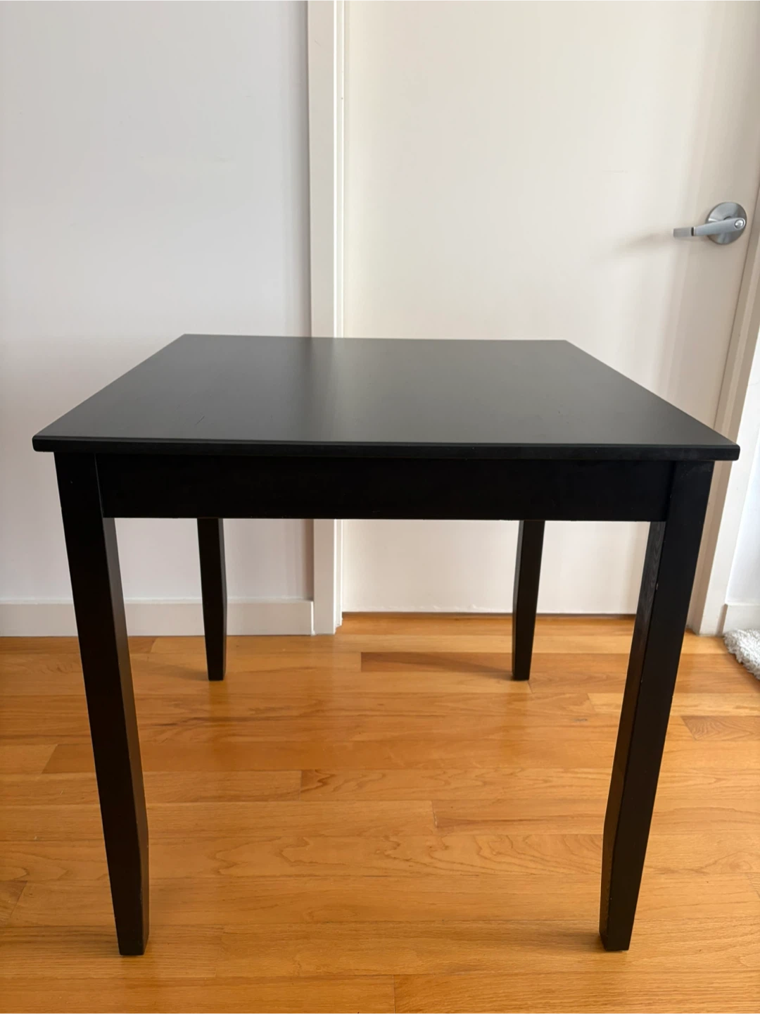IKEA LERHAMN Black Dining Table - photo 2
