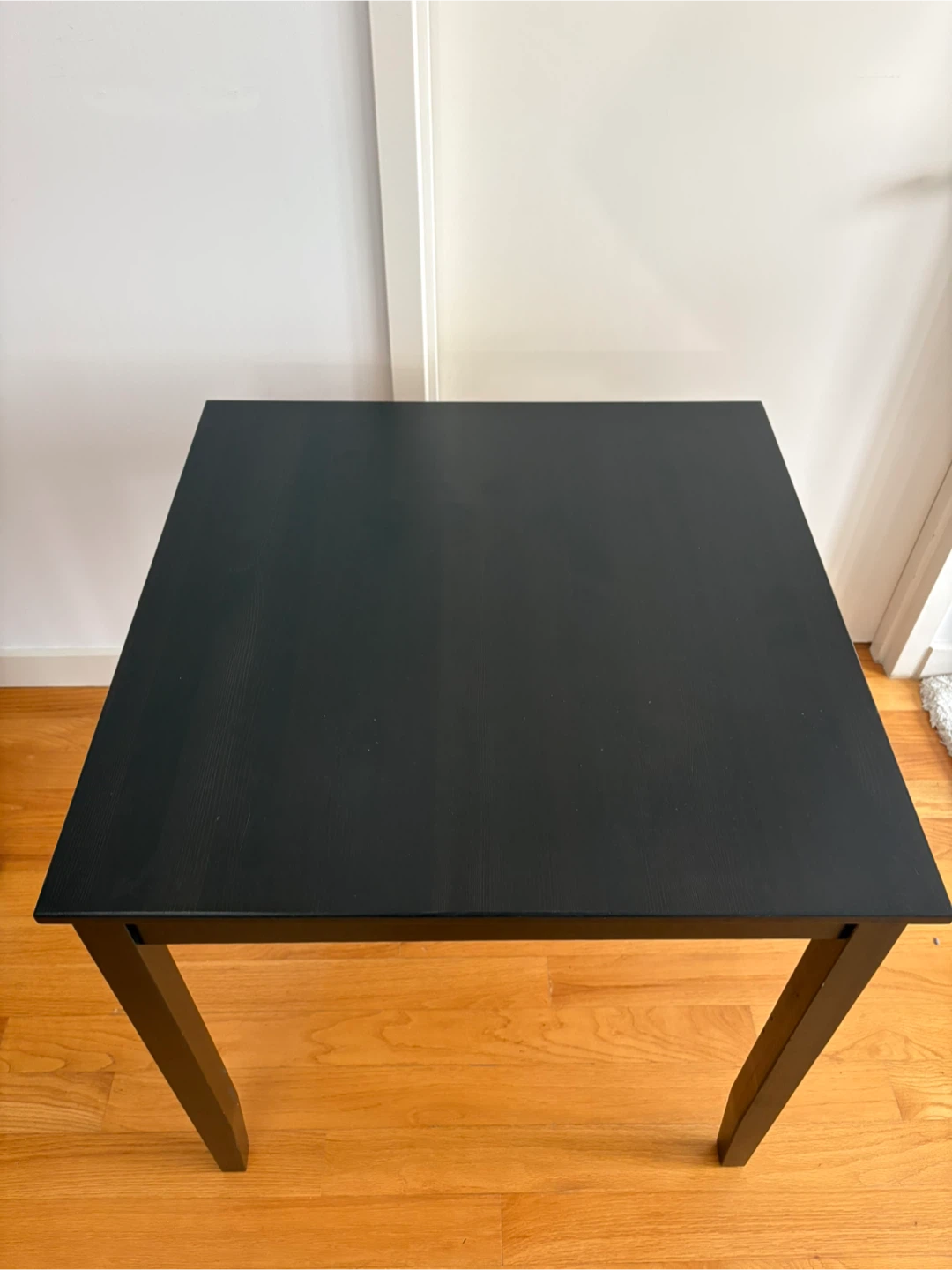 IKEA LERHAMN Black Dining Table - photo 3