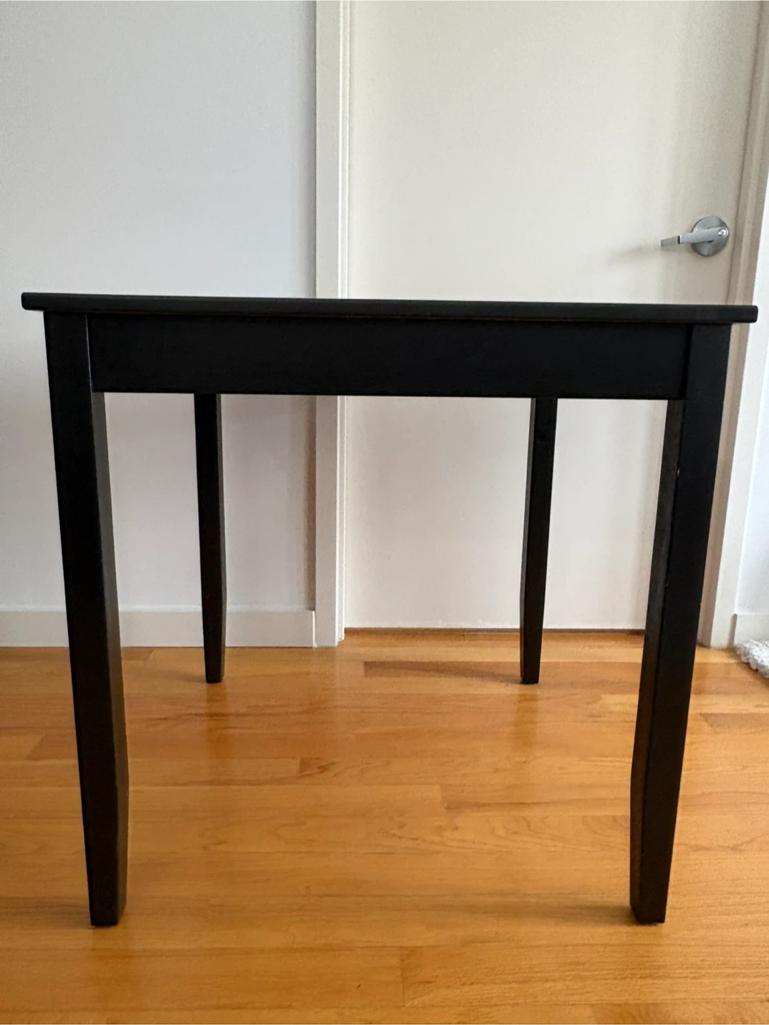 IKEA LERHAMN Black Dining Table