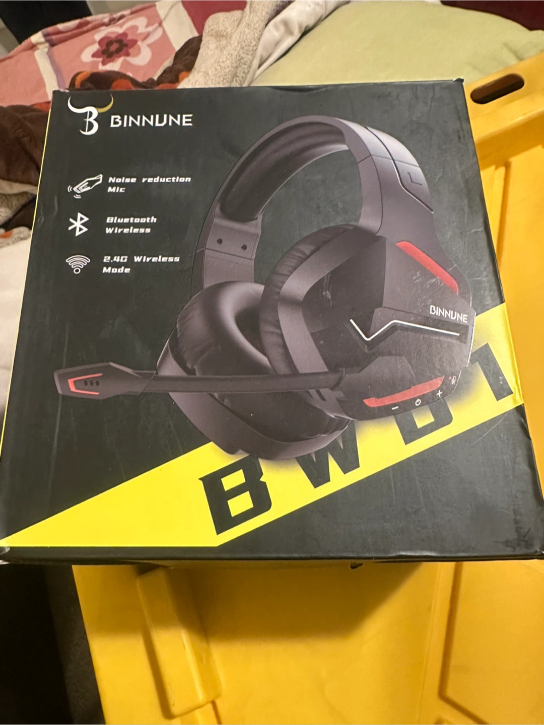 Gaming Headset - Noise Reduction, Bluetooth Wireless