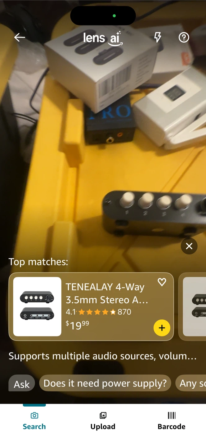 TENELAY 4-Way 3.5mm Stereo Audio Switcher - photo 4