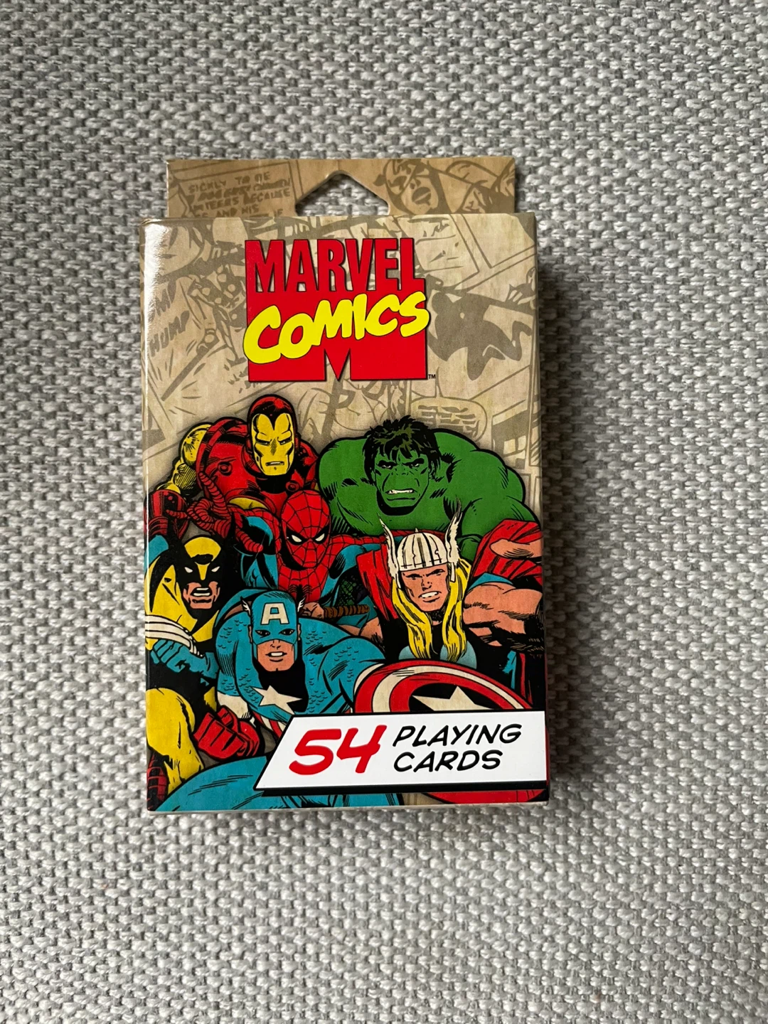 Marvel Comics 54 Playing Cards Deck