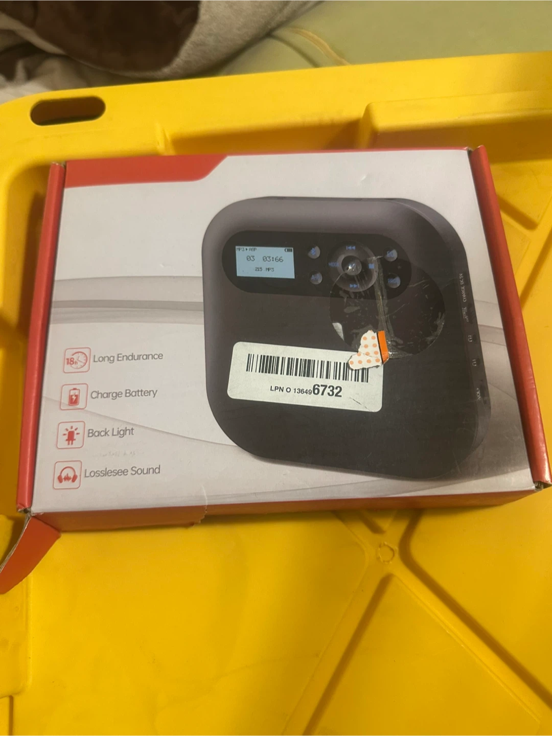 Portable MP3 Player with Long Endurance