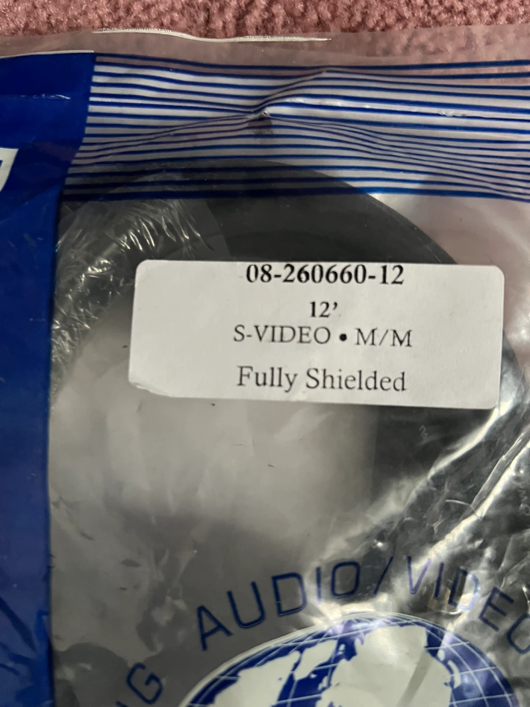 12' S-Video M/M Cable - Fully Shielded