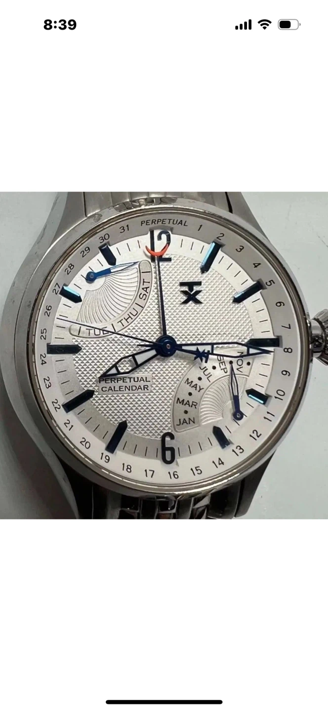 TechnoLuxury TX By TIMEX T3B771 Perpetual Calendar Men's Watch - photo 4