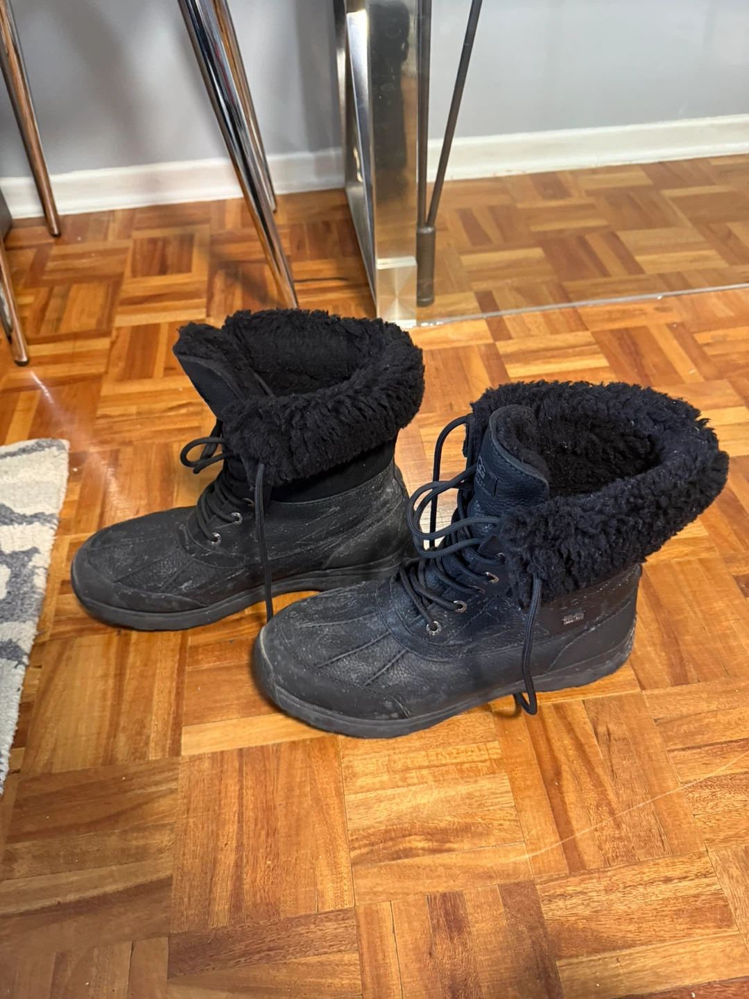 UGG Black Winter Boots - Size 9 Women's - photo 4