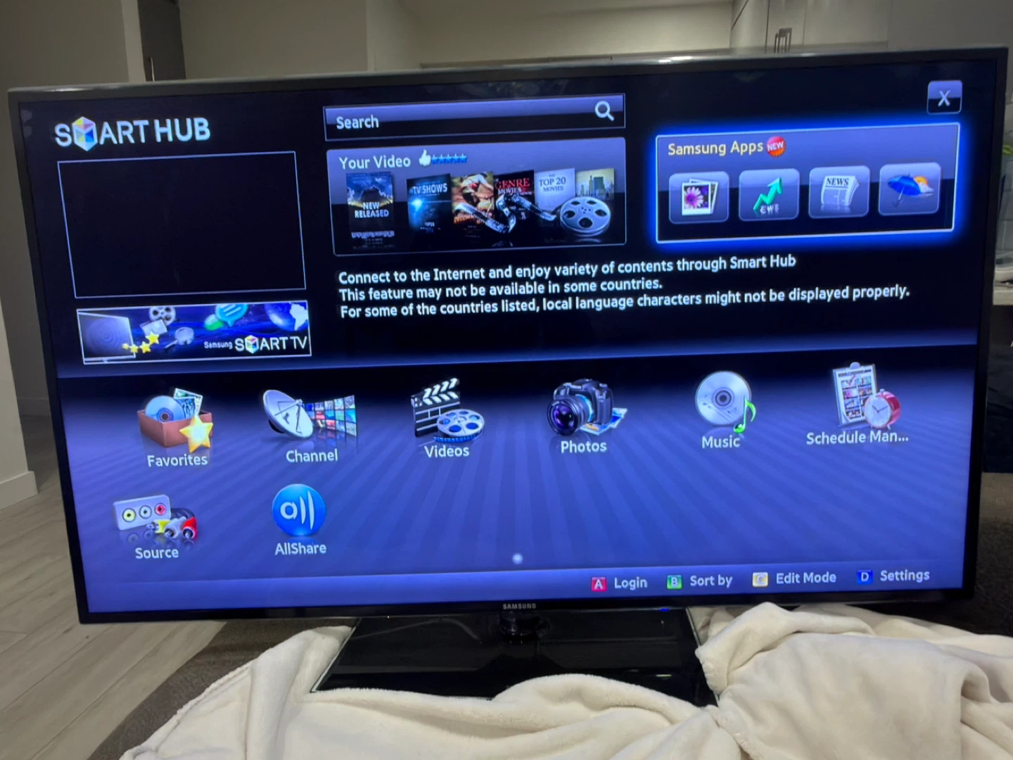 Samsung Smart TV with LG Soundbar and Subwoofer - photo 5