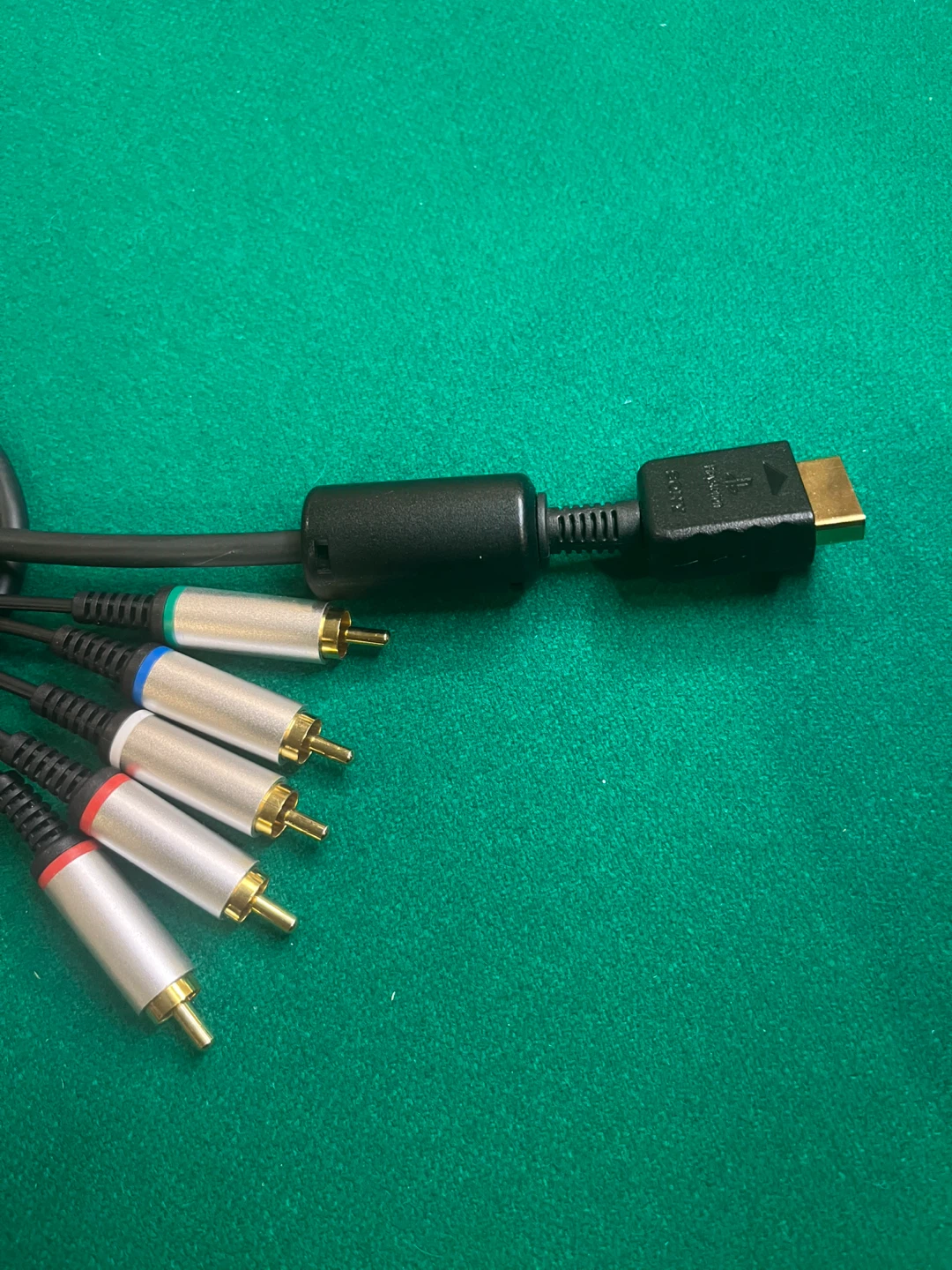 Official PS2/PS3 Component Cable - photo 2