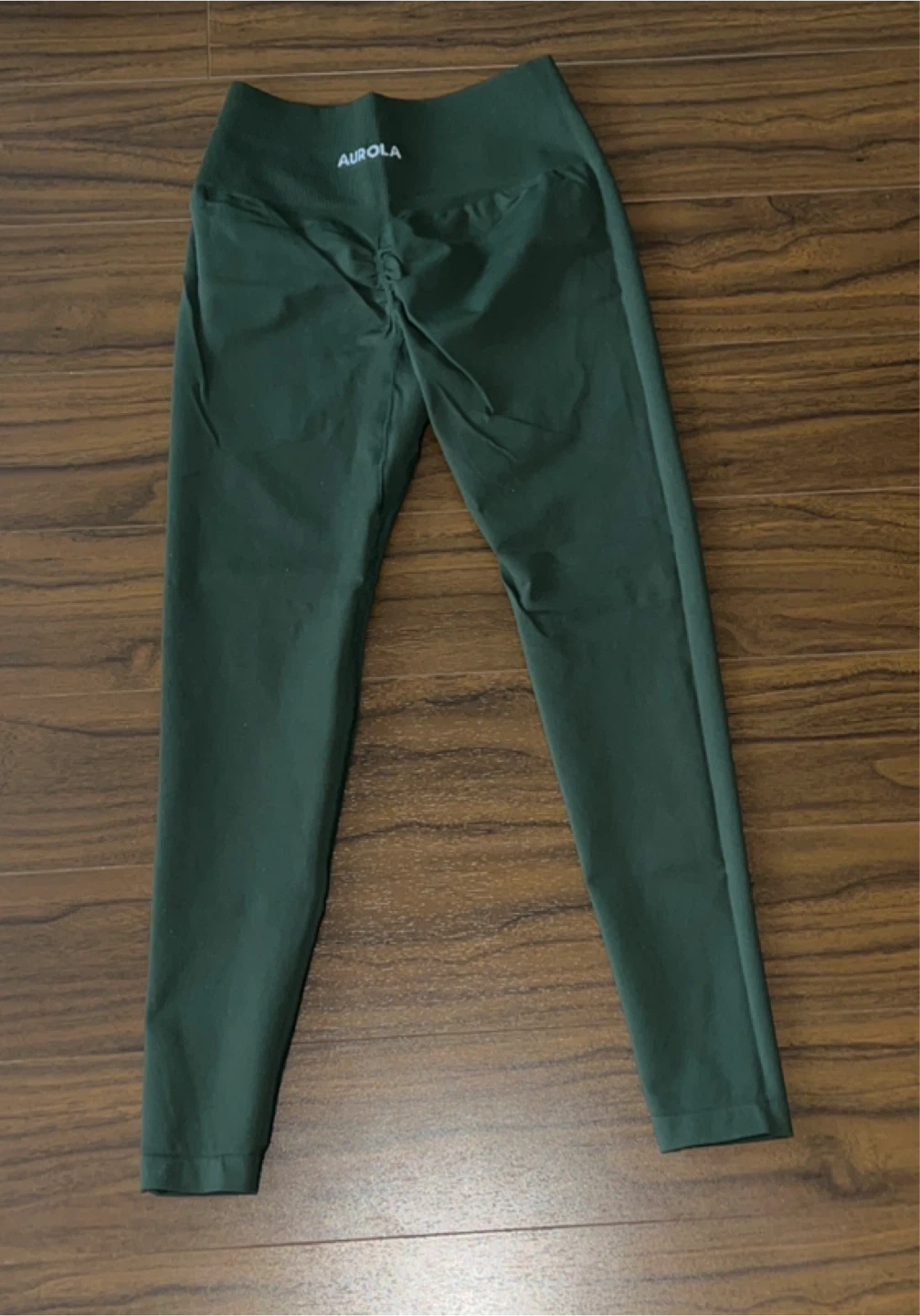 AUROLA High Waisted Leggings - Forest Green - photo 2