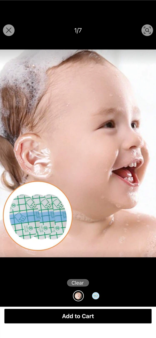 Baby Ear Waterproof Stickers PACK OF 40 - photo 5