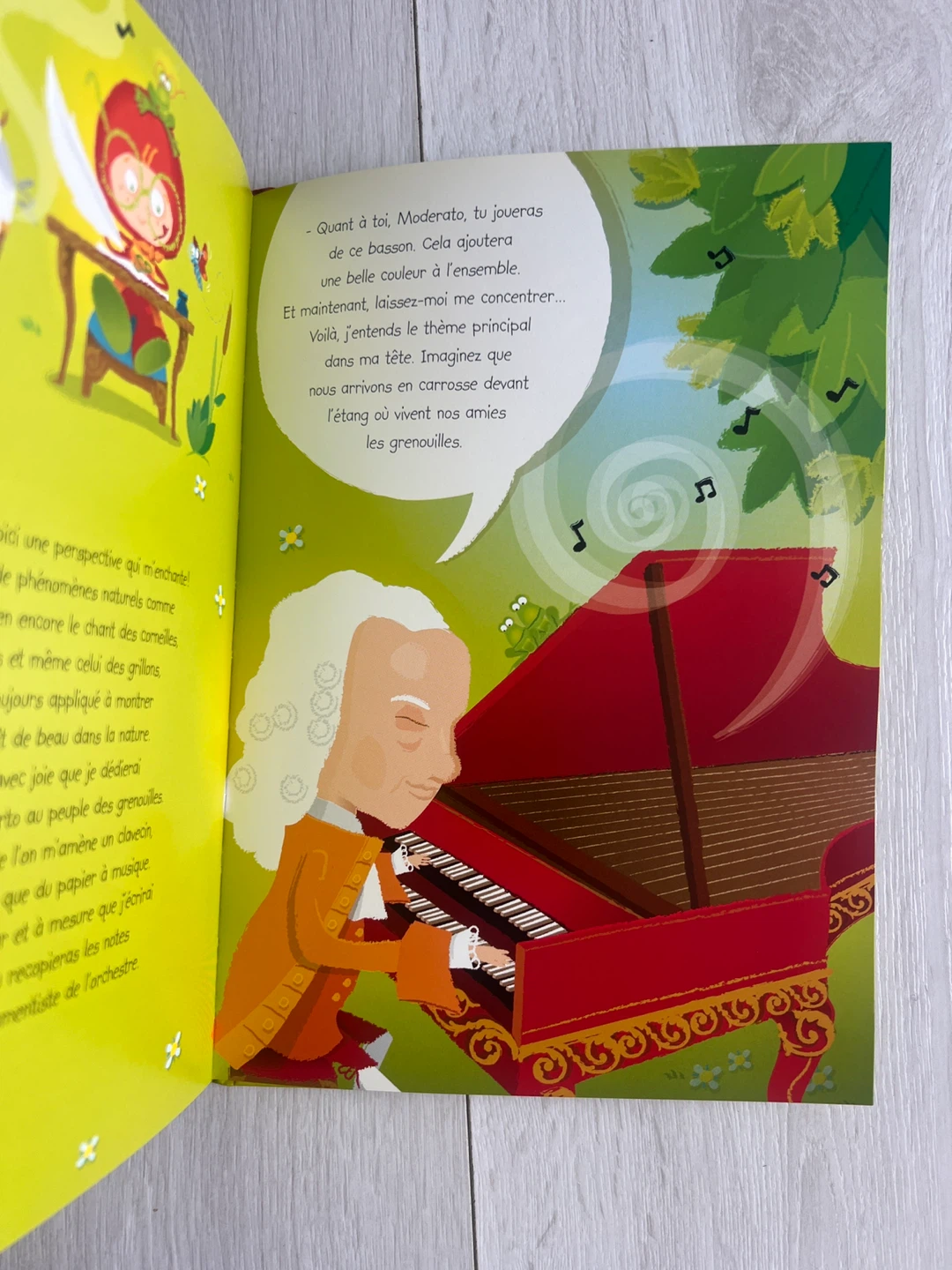 Children's Book about classical music with Audio CD - French - photo 2