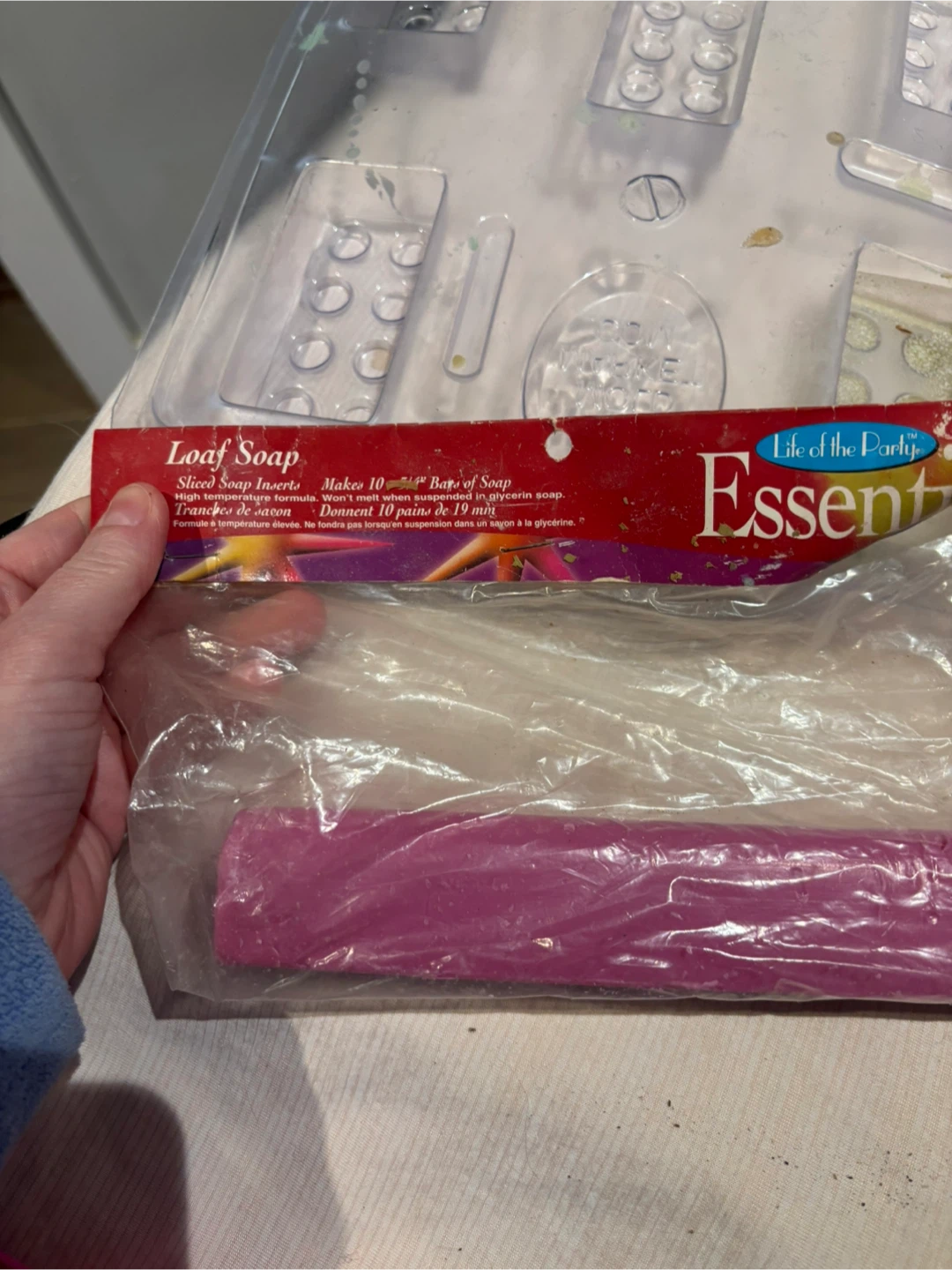 Life of the Party Essentials Loaf Soap Sliced Soap Inserts