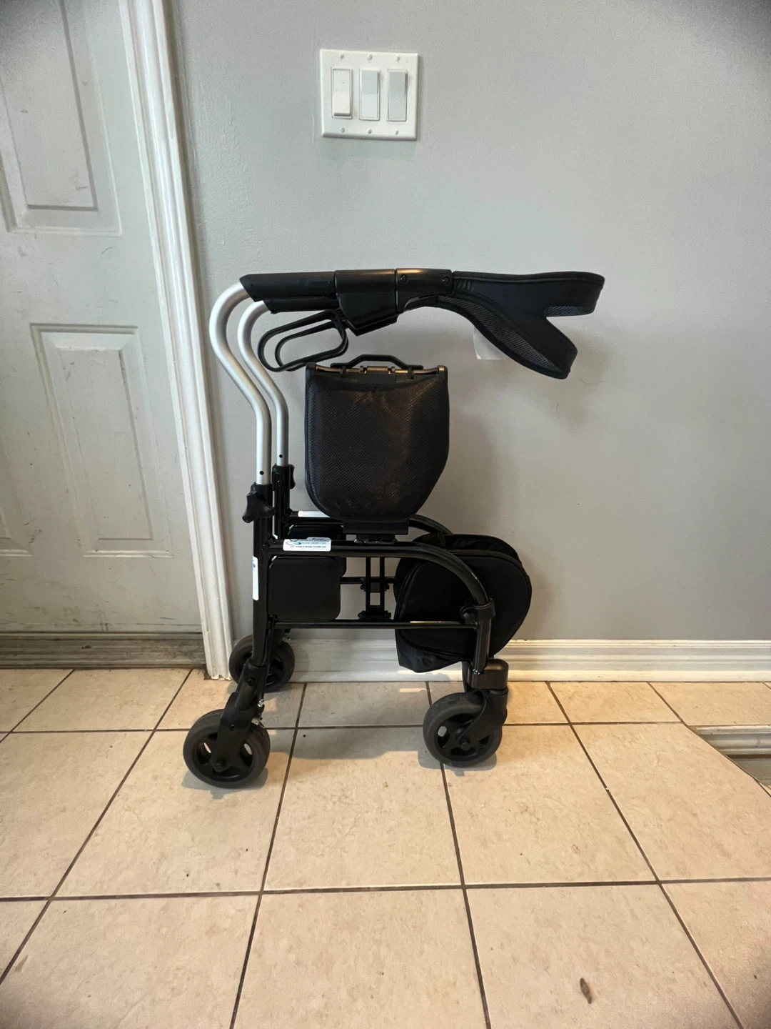 Medline Mobility Walker with Seat and Basket - photo 2