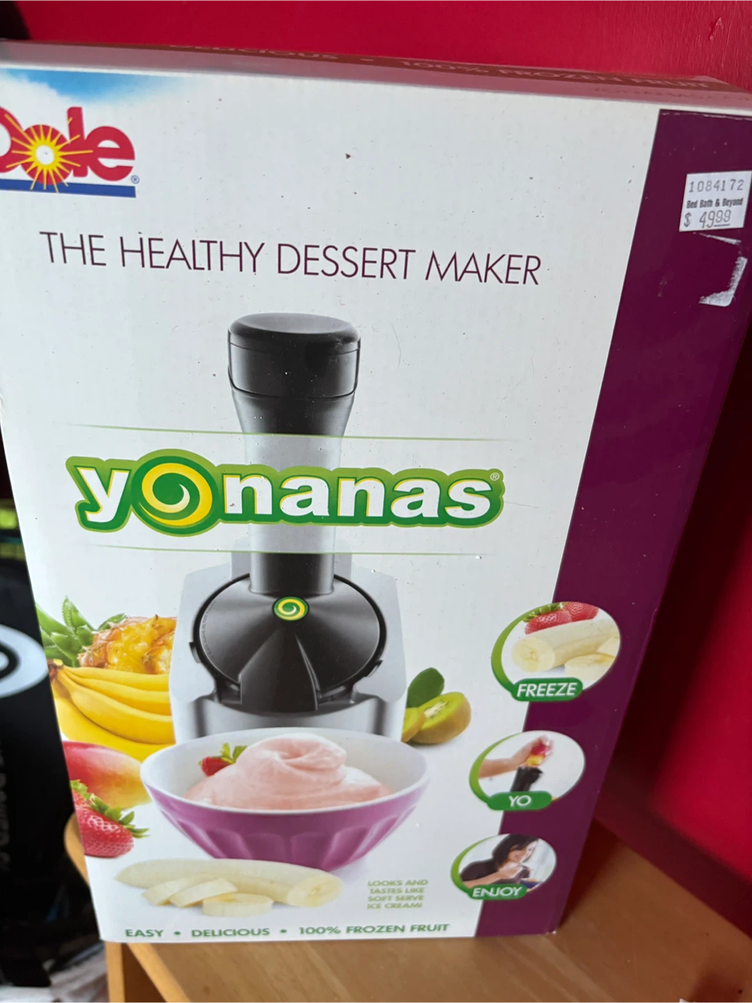 Dole Yonanas Healthy Dessert Maker