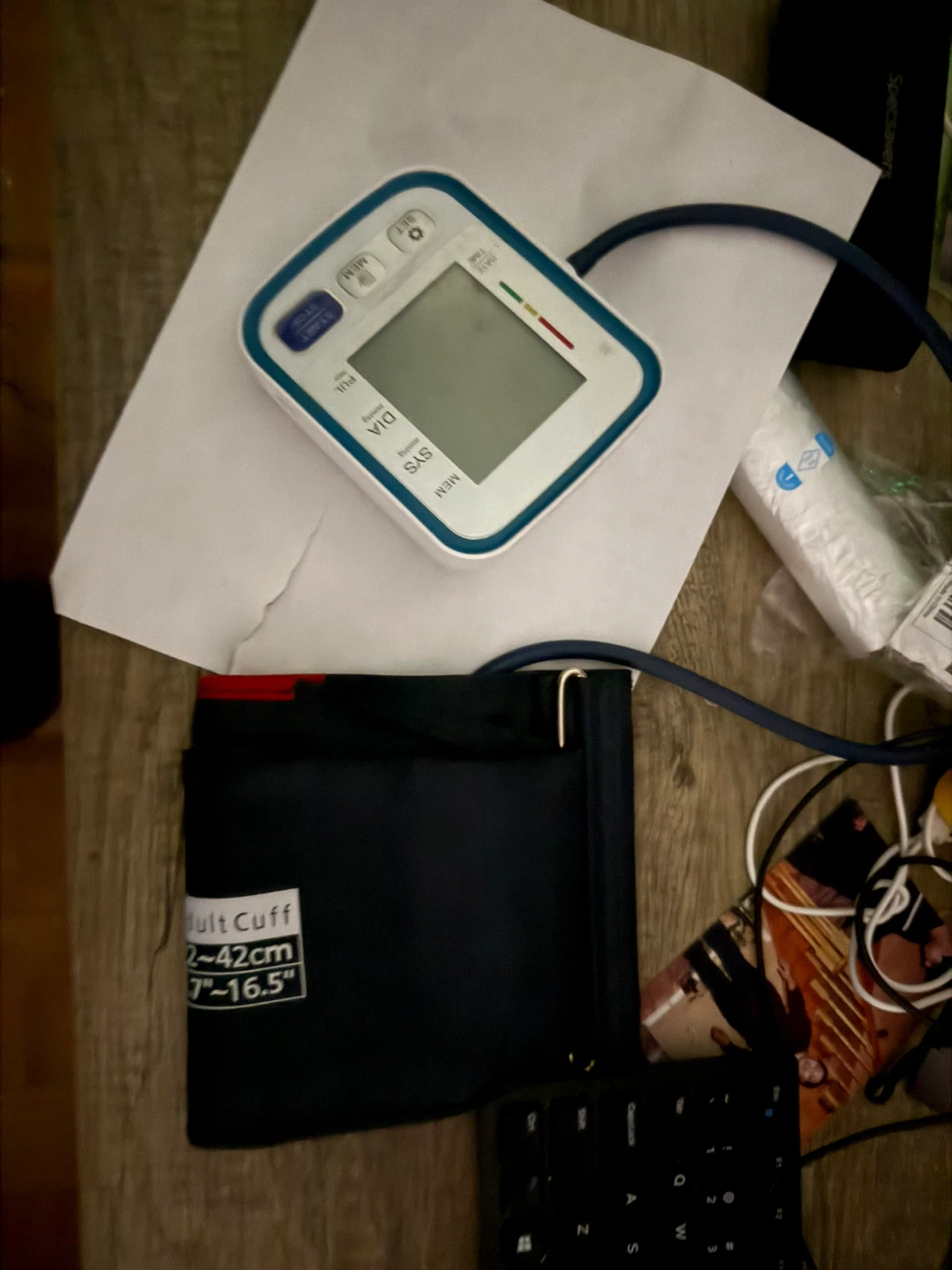 Automatic Blood Pressure Monitor with Cuff