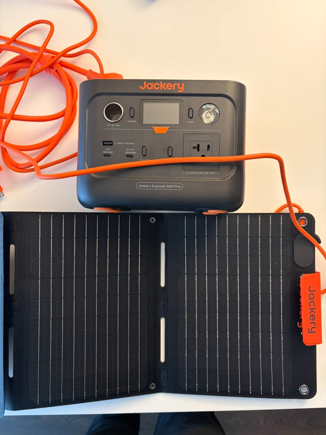 Jackery Explorer 300 Plus Portable Power Station & Solar Panel