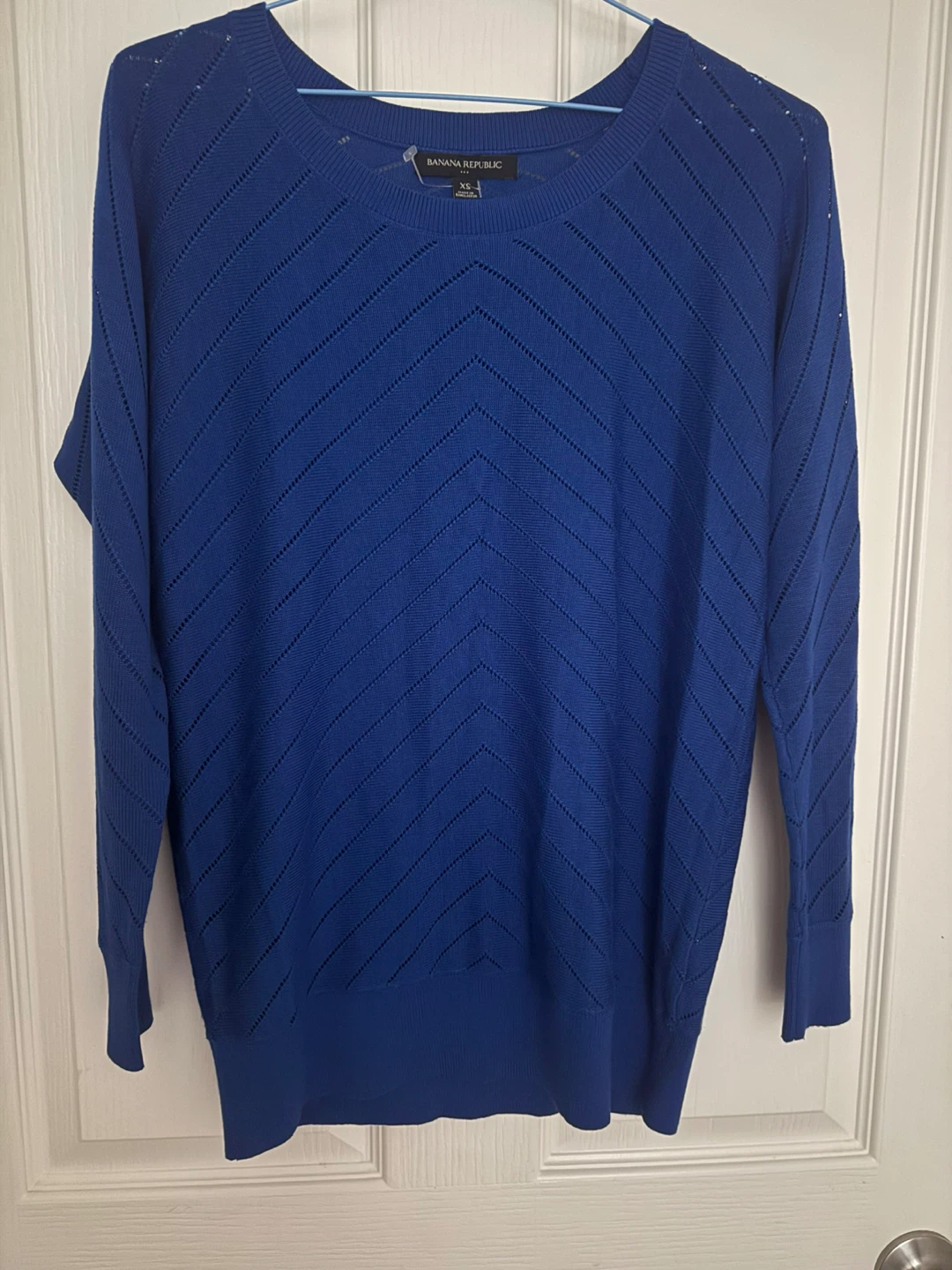 Banana Republic Blue Knit Sweater - photo 2