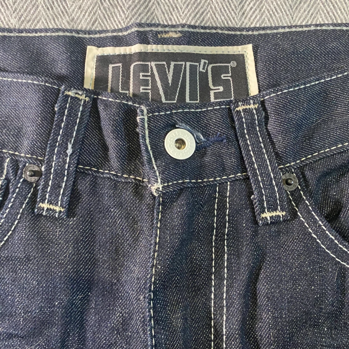 Levi's 511 Skinny Filiforme Dark Wash Denim Shorts - photo 2