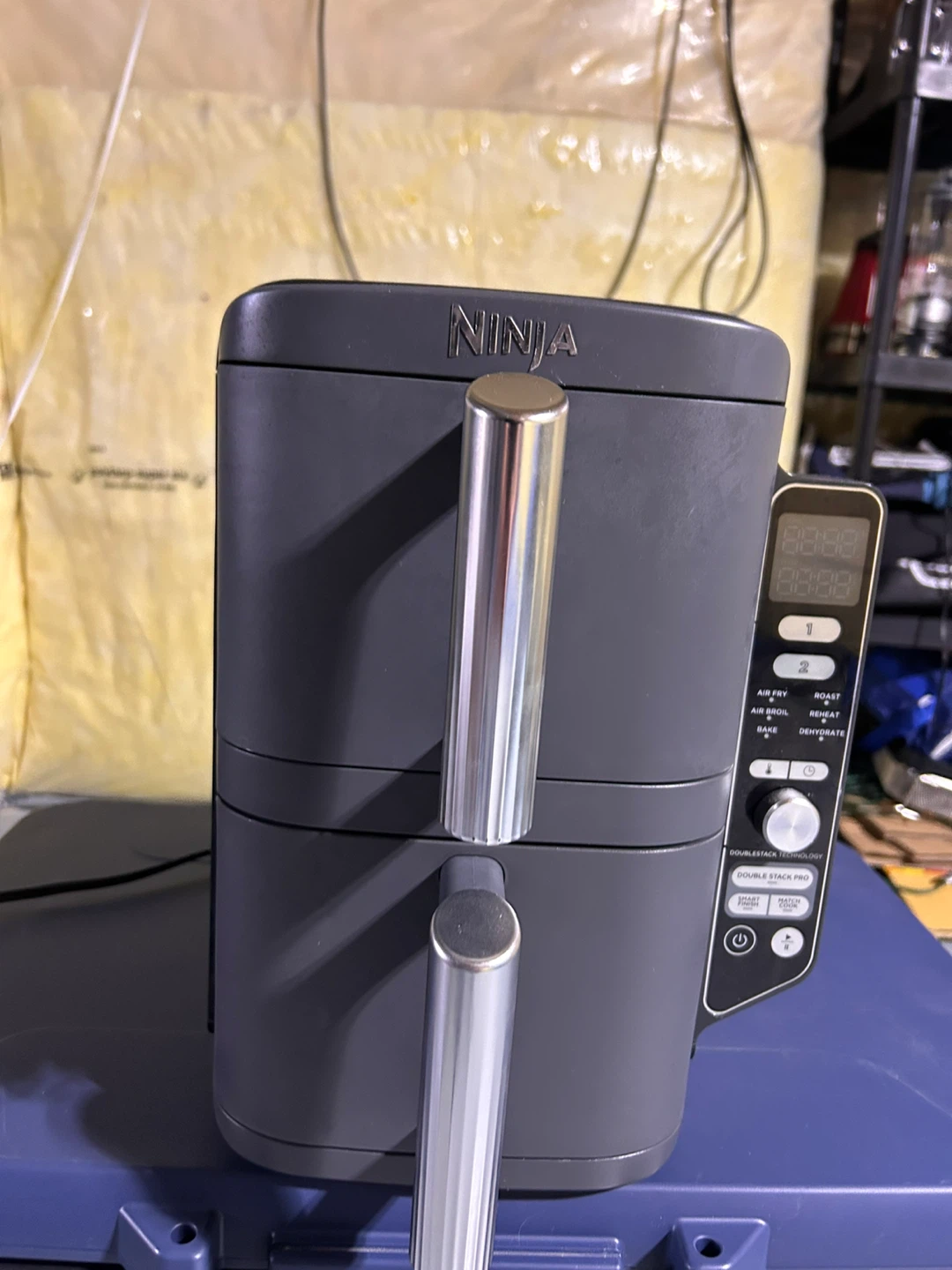 Ninja DoubleStack XL Air Fryer w 2 Baskets & 6 Functions