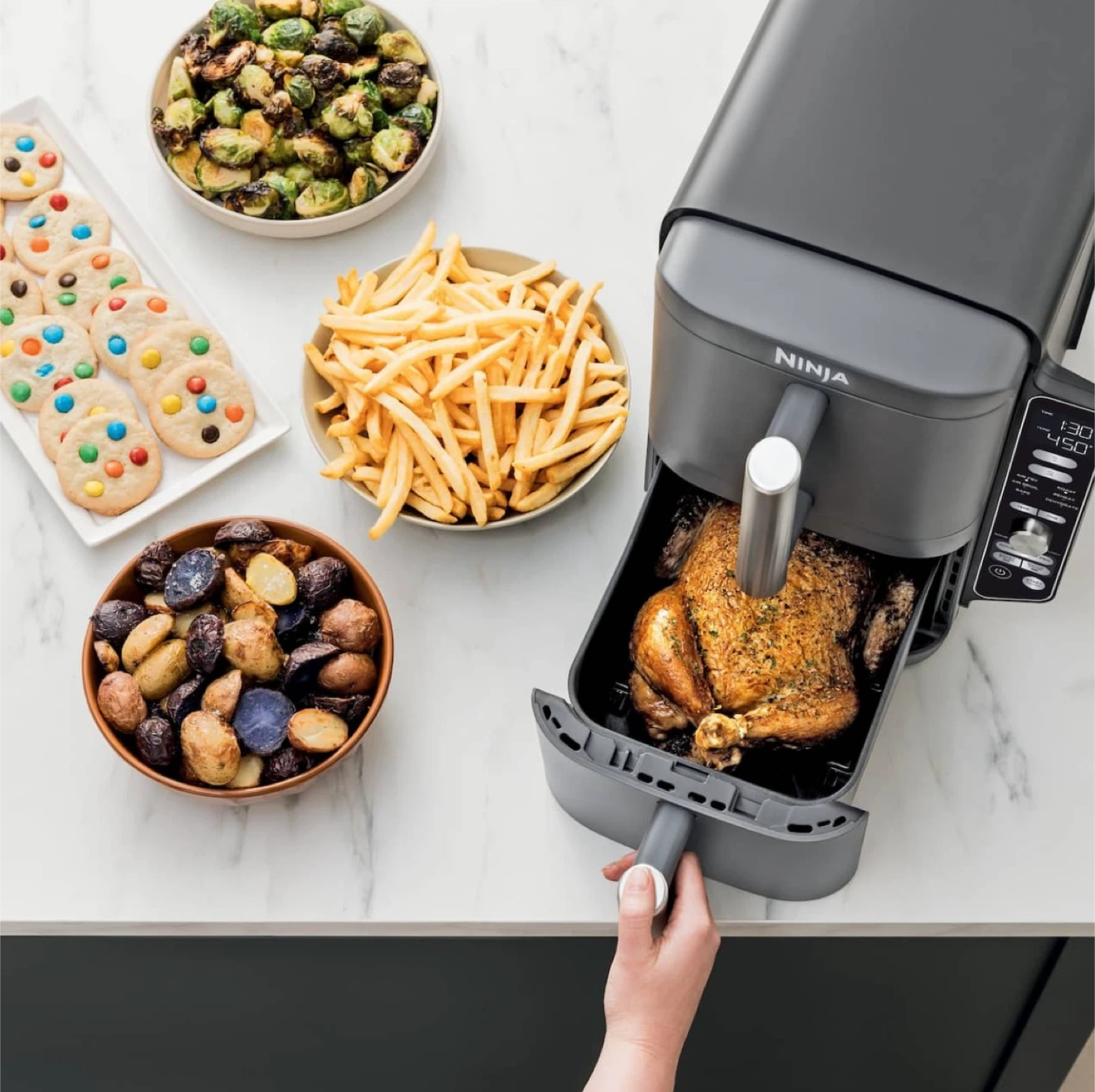 Ninja DoubleStack XL Air Fryer w 2 Baskets & 6 Functions - photo 5