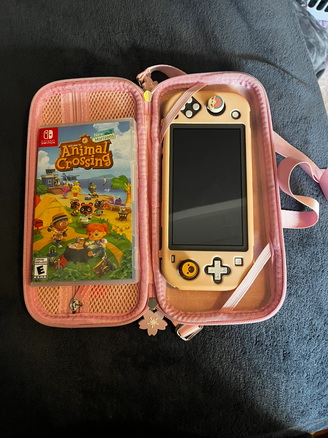 Nintendo Switch Lite with Animal Crossing and Case