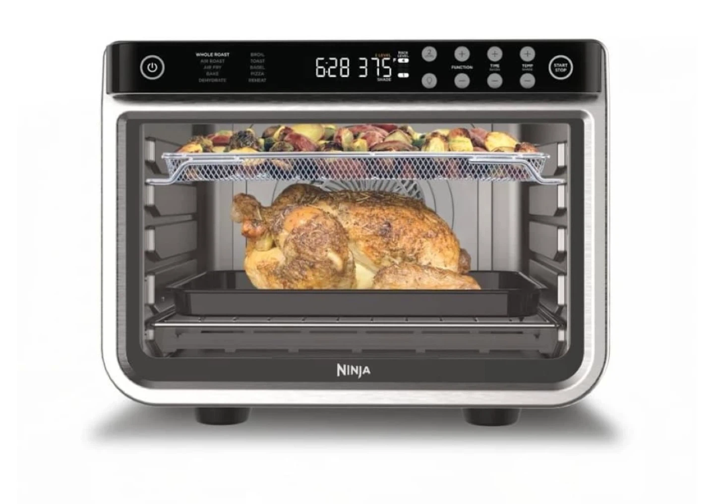 Ninja Foodi XL Pro Air Fryer Toaster Oven Stainless Steel - photo 3