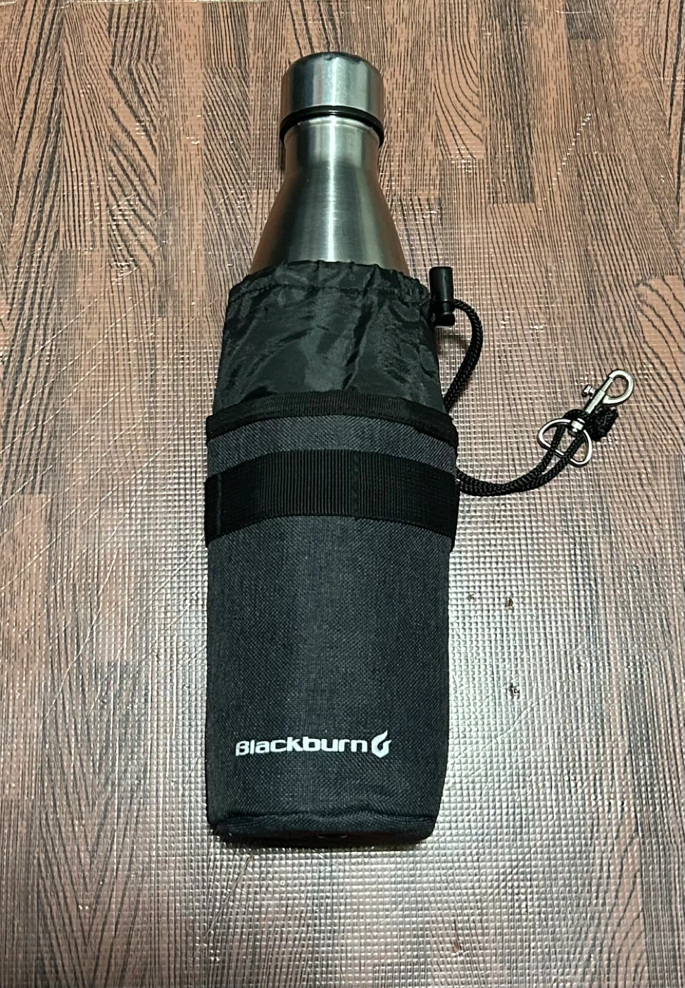 Blackburn Stainless Steel Water Bottle with Insulated Pouch