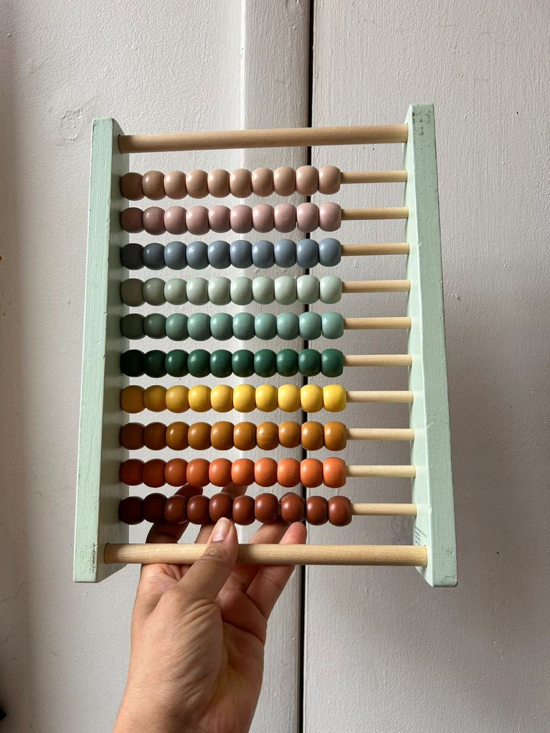 Wooden abacus