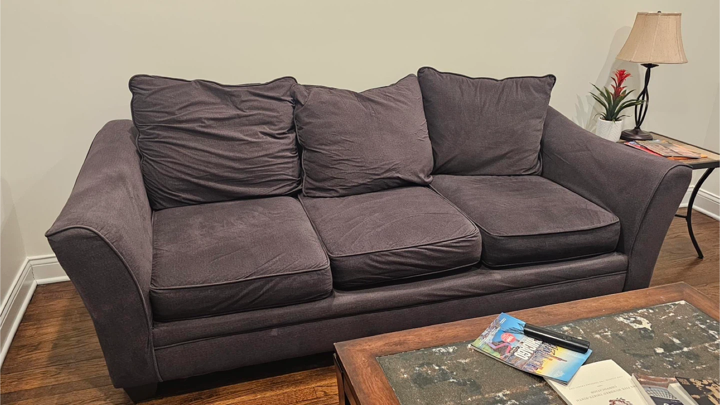 Dark Gray 3-Seater Sofa