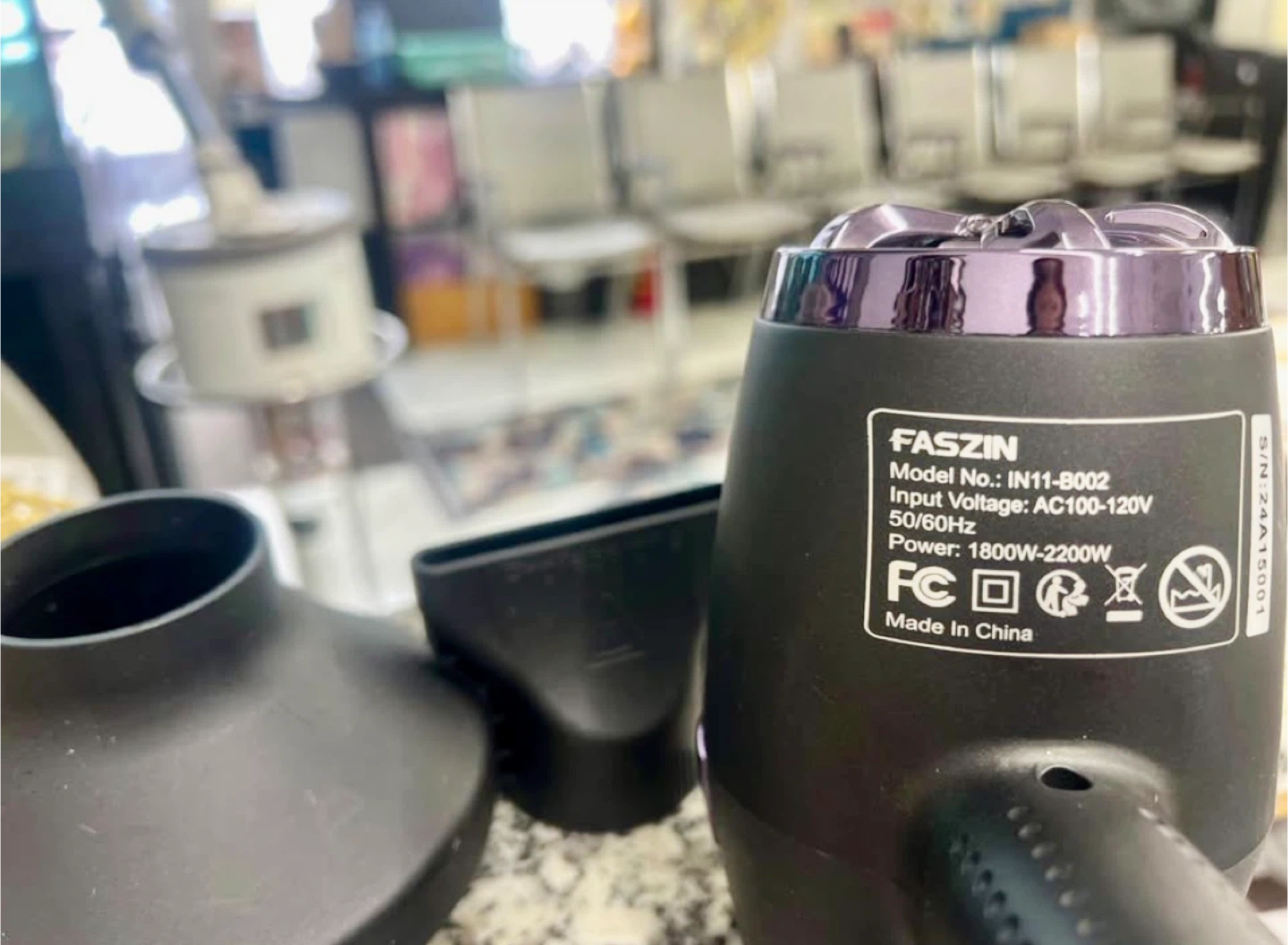 FASZIN IN11-B002 Professional Hair Dryer