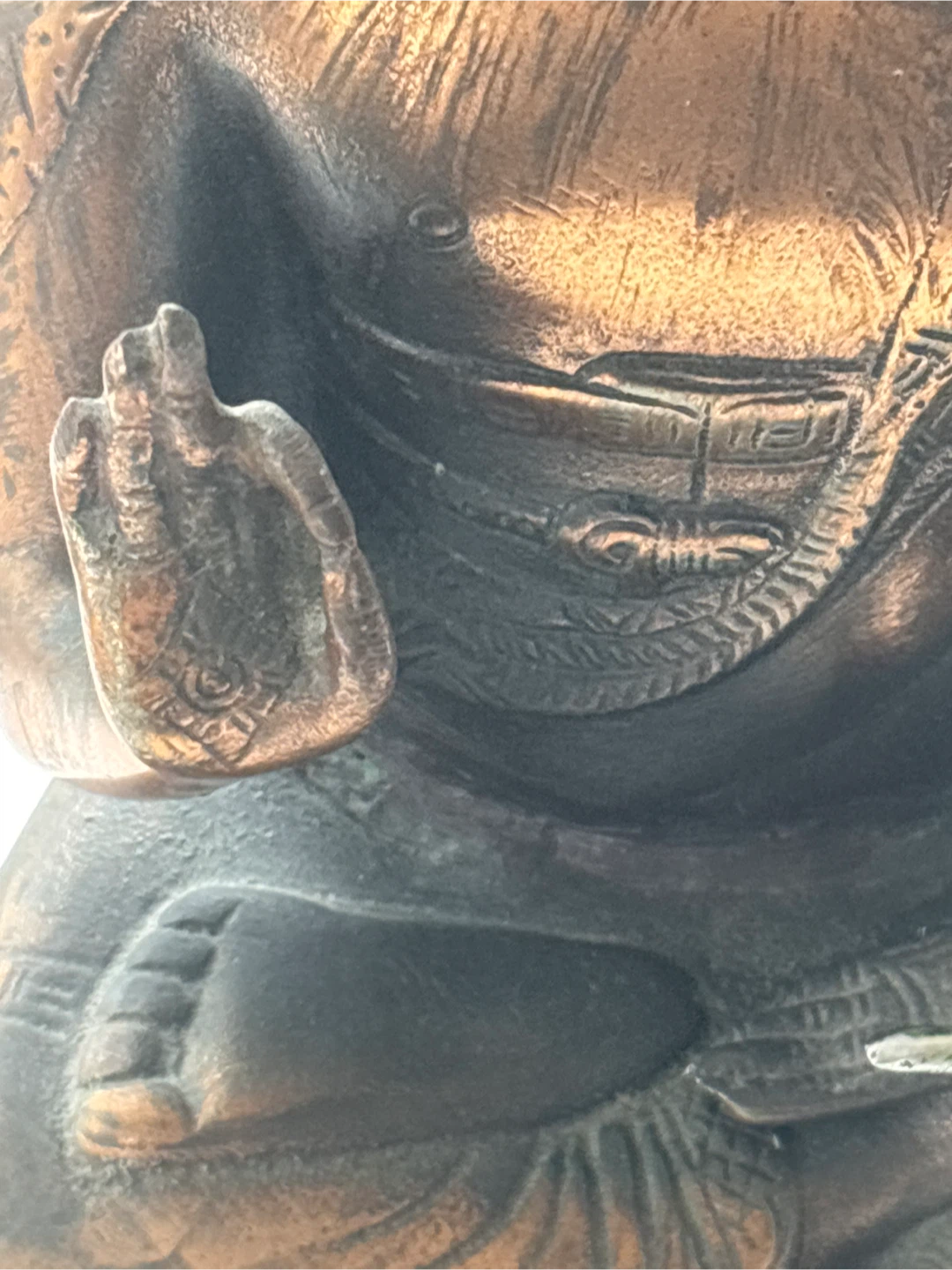 Bronze Buddha Statue - photo 3