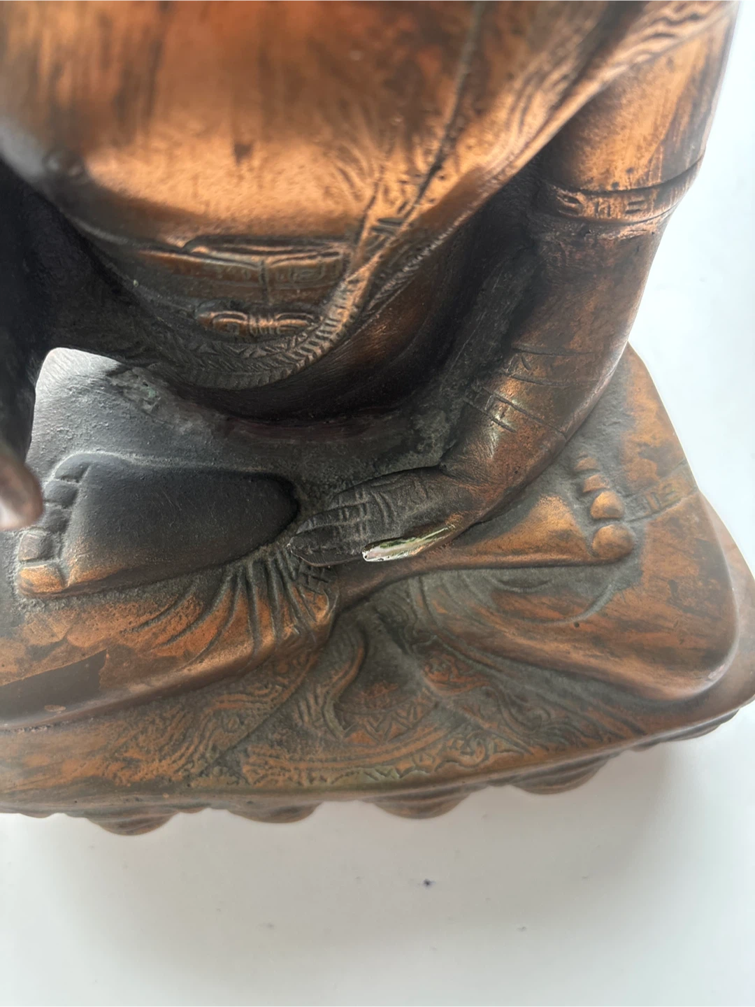 Bronze Buddha Statue - photo 4