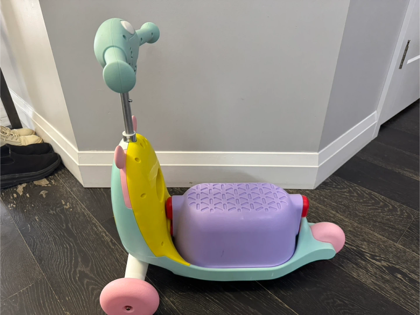 Skip Hop Zoo Ride-On 3-Wheel Scooter Unicorn - photo 2