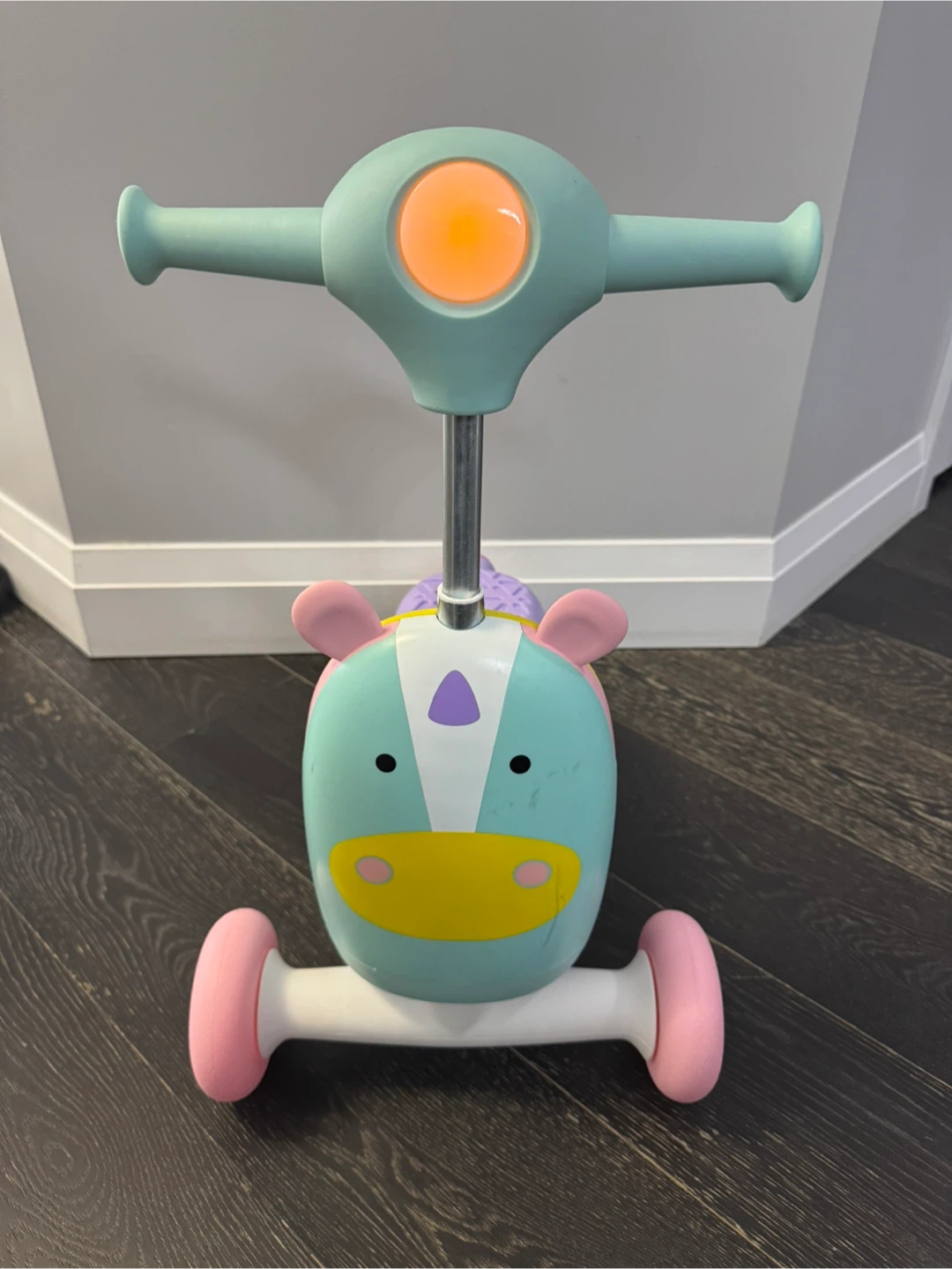 Skip Hop Zoo Ride-On 3-Wheel Scooter Unicorn