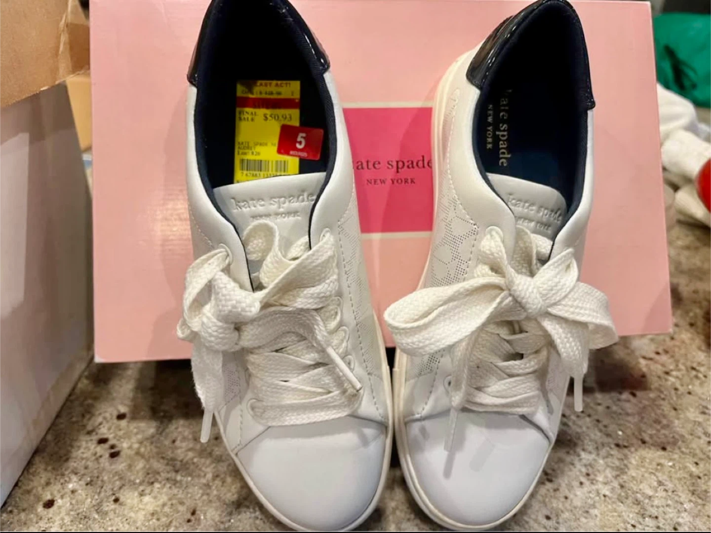 Kate Spade New York White Sneakers