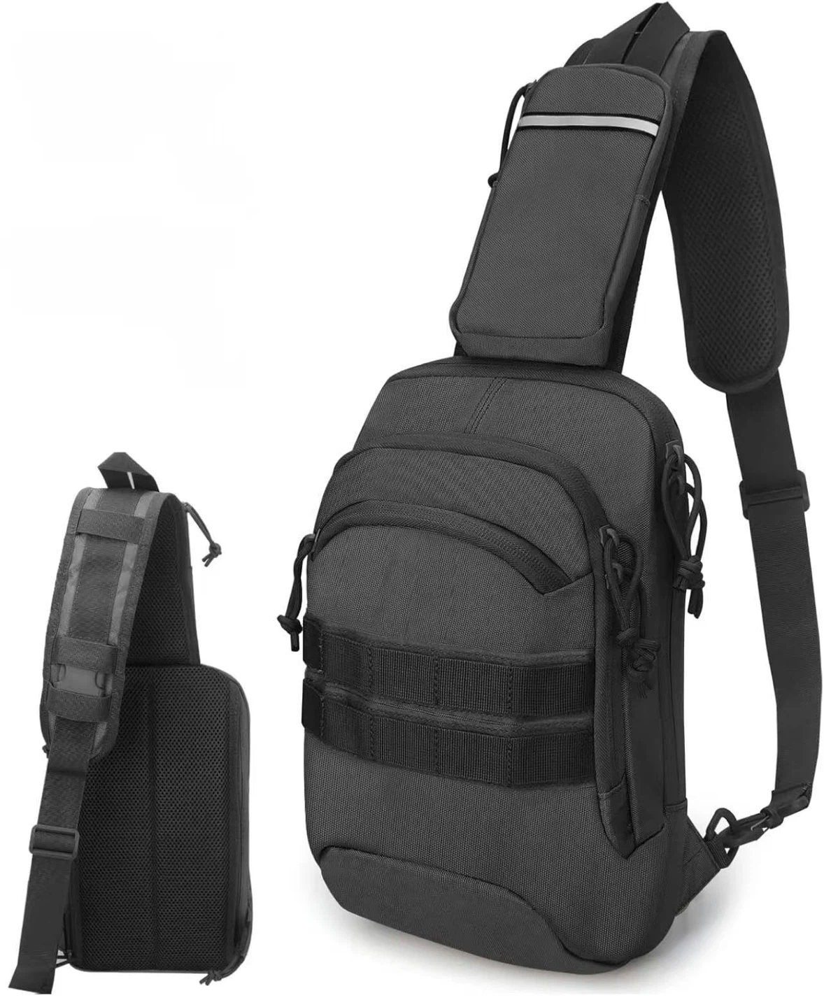 Waterproof Sling Bag with Utility Pocket