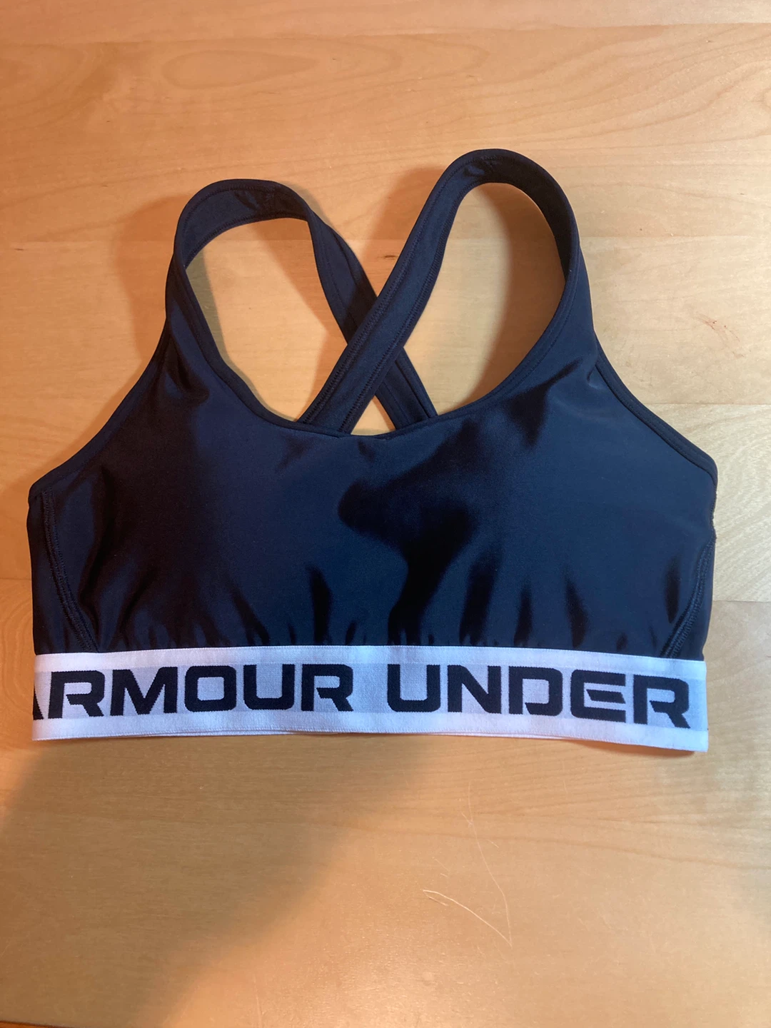 Under Armour Sports Bra Black Medium