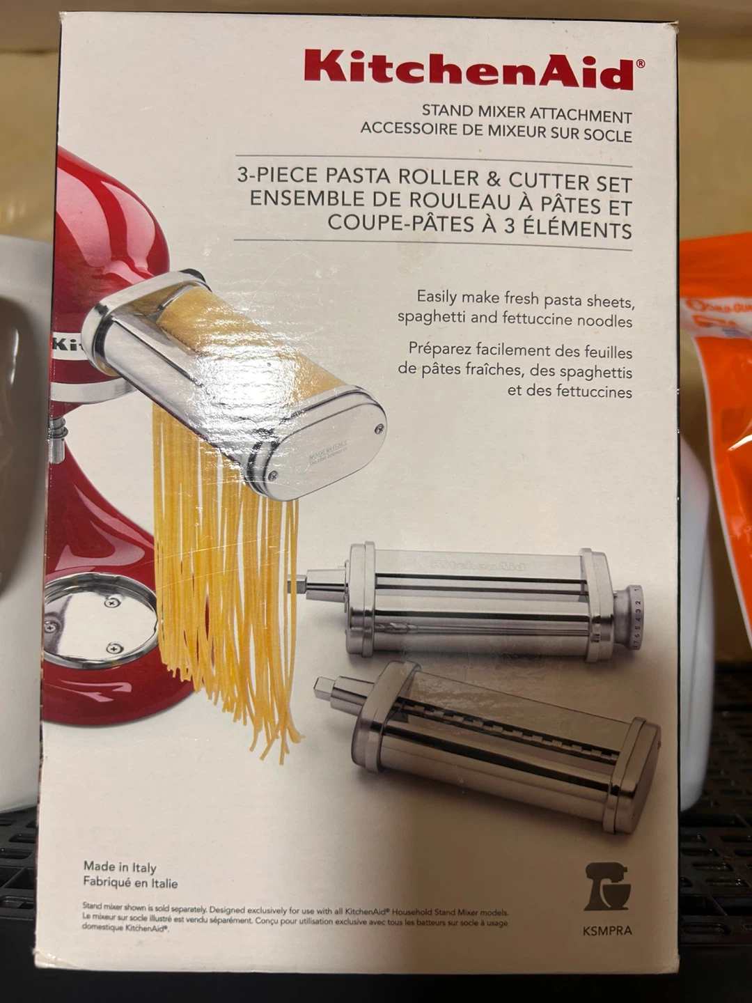KitchenAid 3-Piece Pasta Roller & Cutter Set