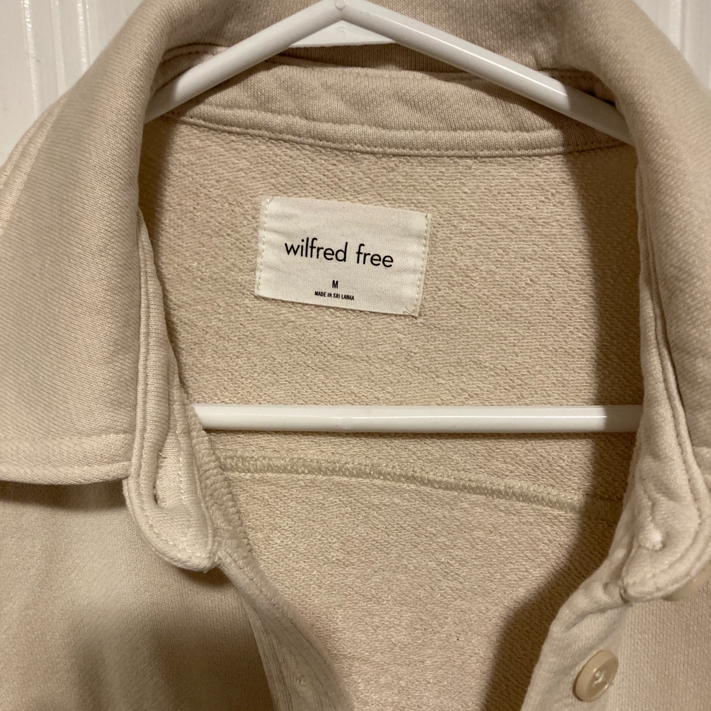 Wilfred Free Cream Shacket Size M - photo 2