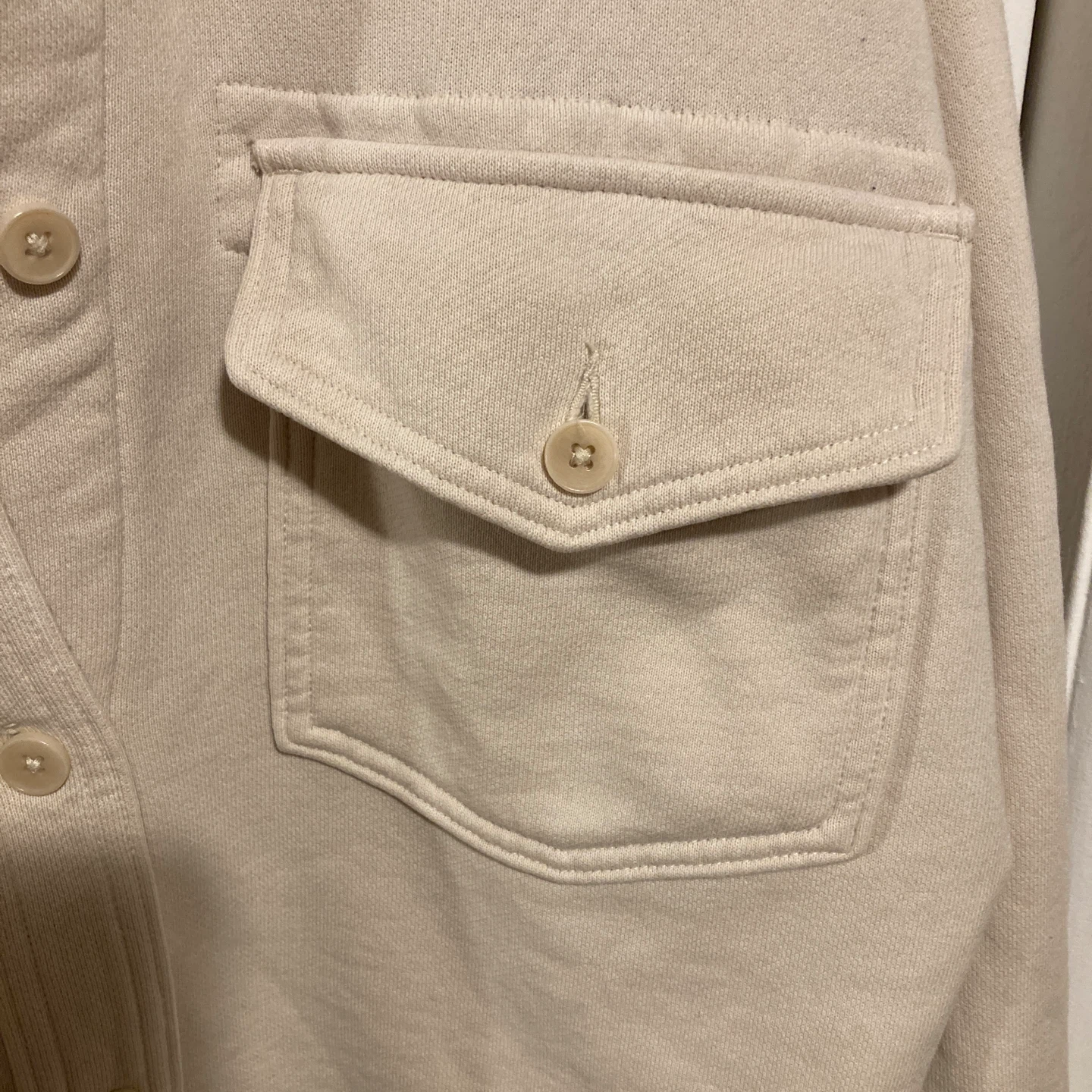 Wilfred Free Cream Shacket Size M - photo 3