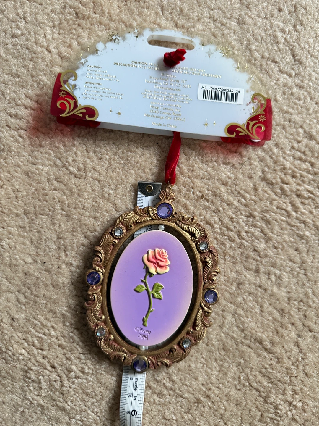 Disney Belle Ornament 2007