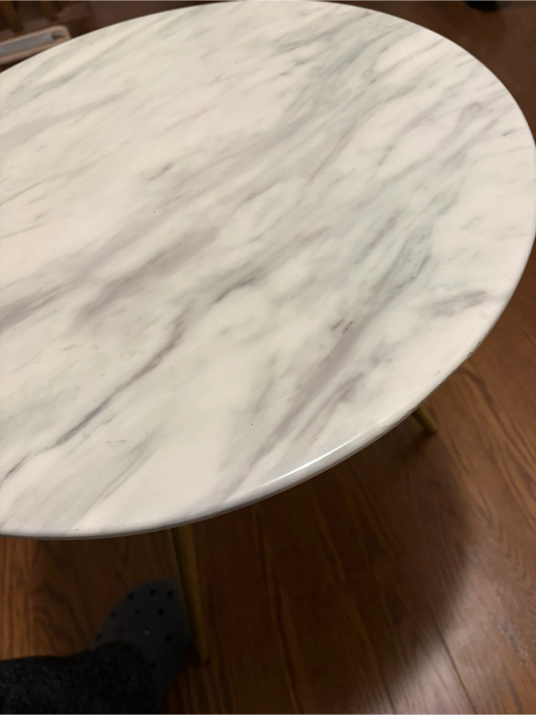 Marble top side table - photo 4