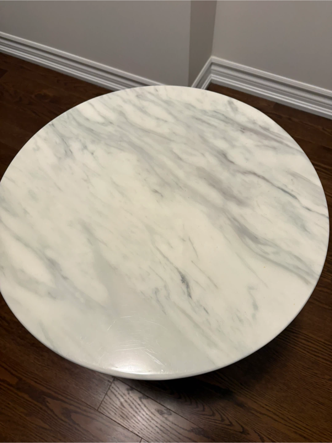 Marble top side table - photo 2