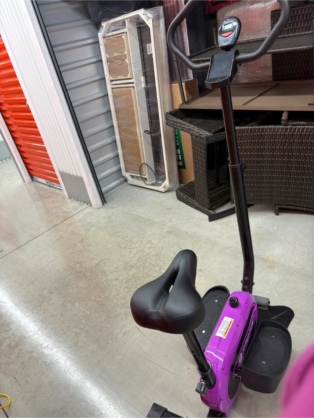 Fitnation Purple Elliptical and Bike Combo - photo 3