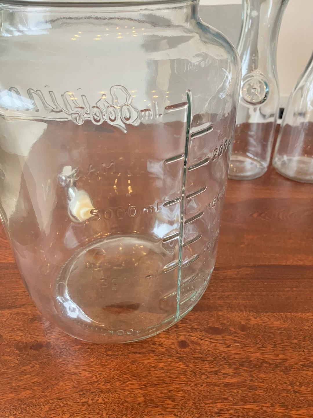 Mason Jar Beverage Dispenser with 2 Glads Bottles - photo 2