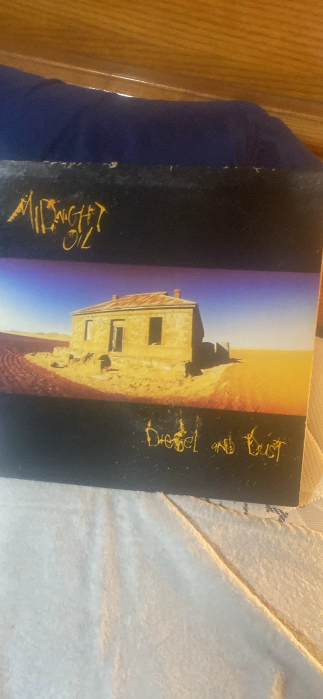 Midnight Oil Diesel and Dust Vinyl Record