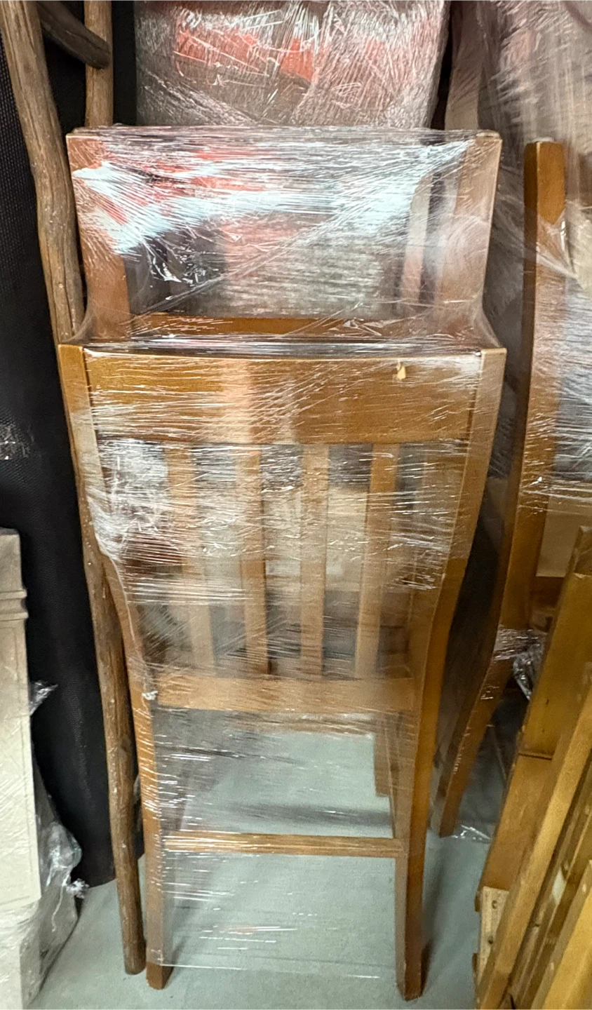 Wooden Dining Table and Chairs Set - photo 2
