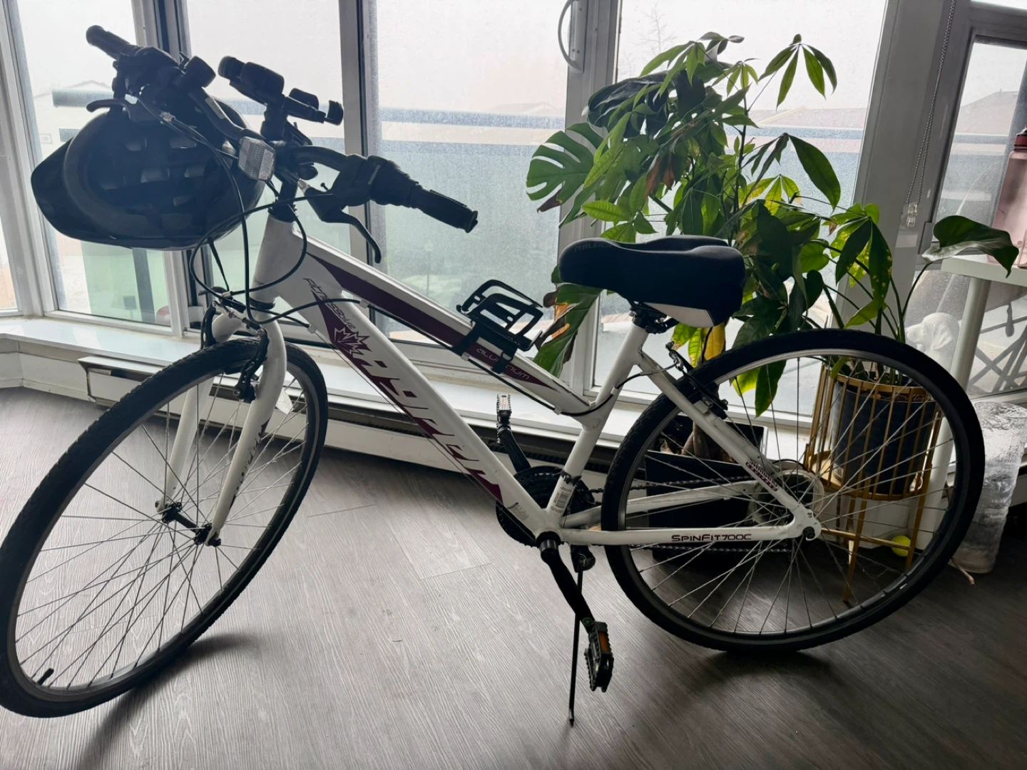 Hybrid Bike Hyper 700c spinfit with all accessories