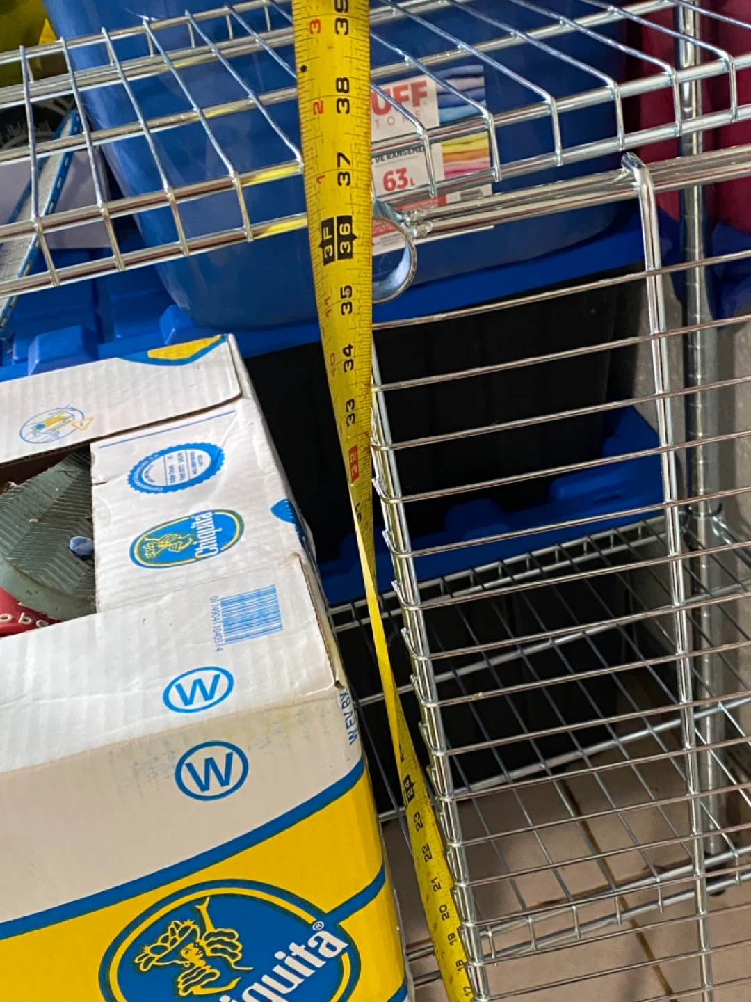 Chrome Wire Shelving Unit
